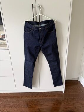 Z Zegna Dark Indigo Skinny Jeans